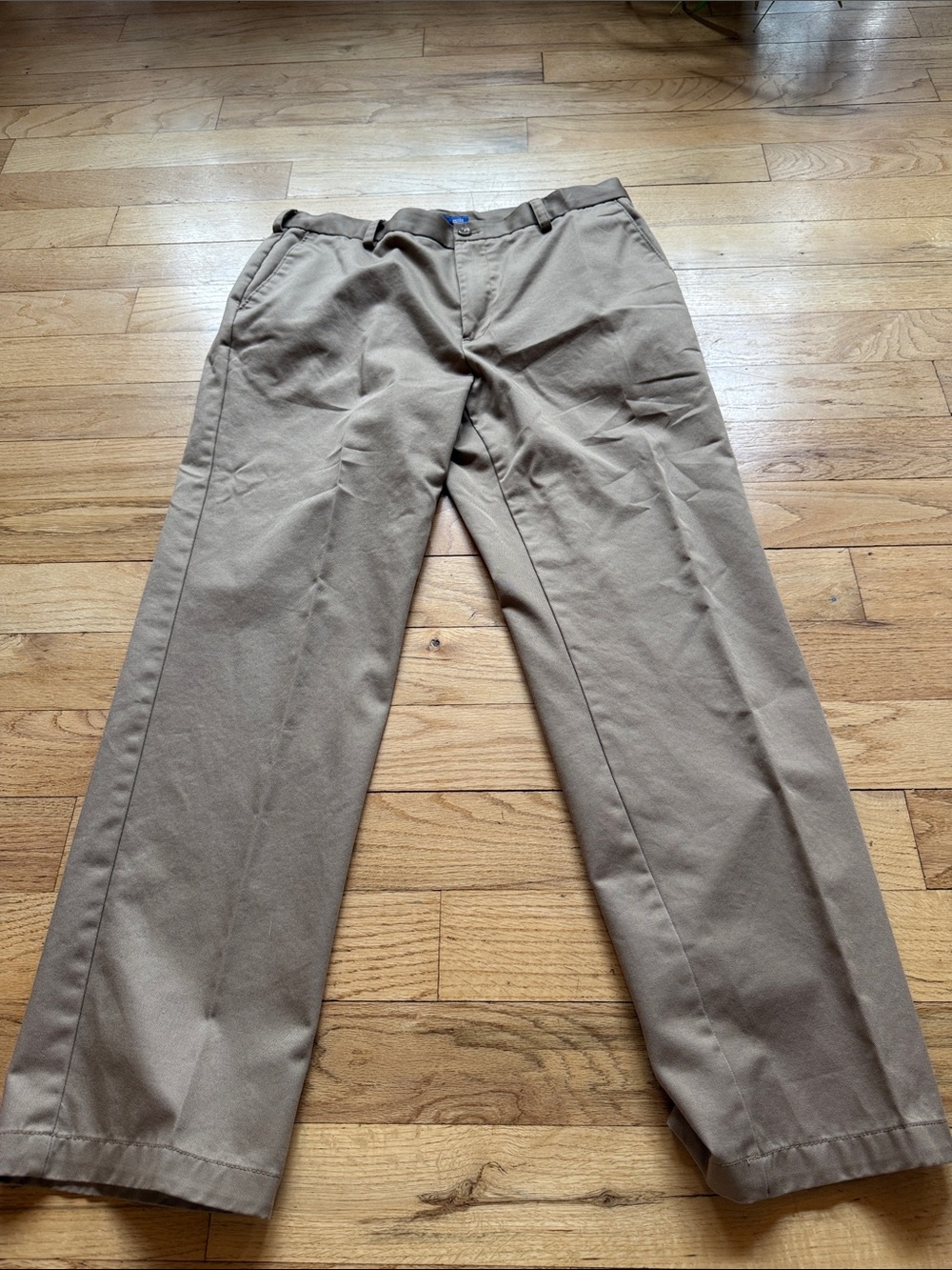 Izod Men's Khaki Chinos - Light Brown/Tan